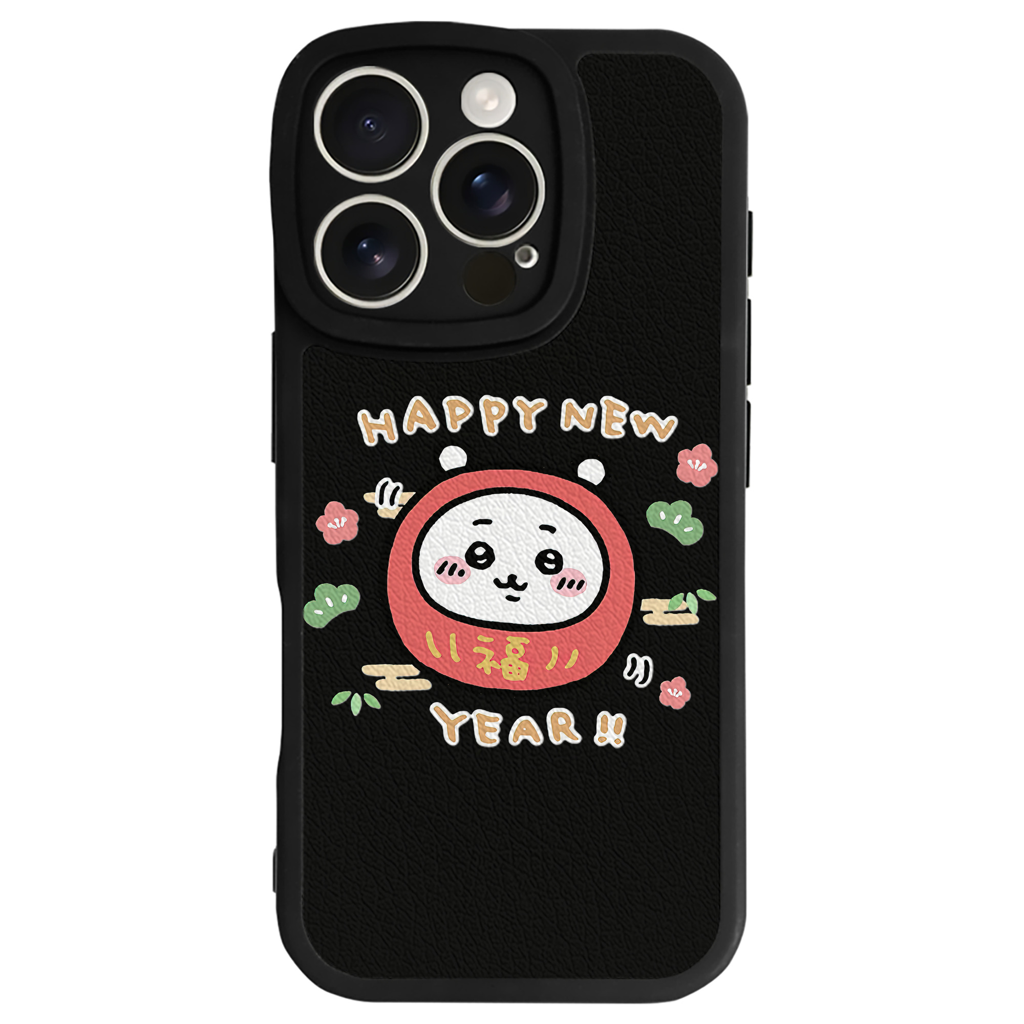 （画像用） ちいかわ ちいかわ Chii-kawa chiikawa 【iPhone 16シリーズ対応】シリコンスマホケース（レザー調） 材質：シリコン